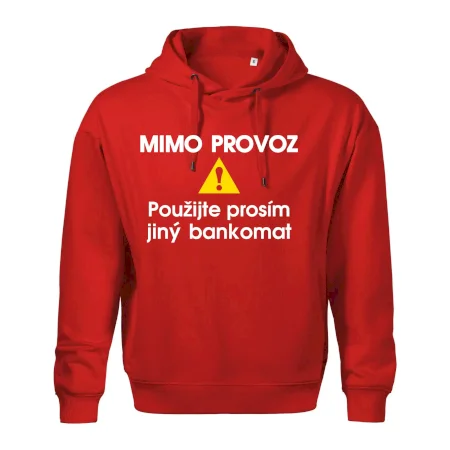 Mimo provoz - použijte jiný bankomat