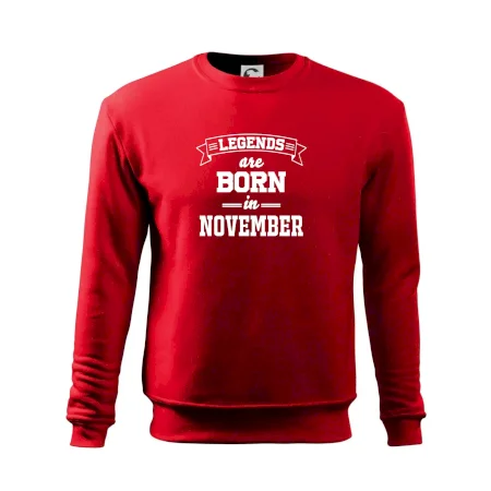 Legends are born in November