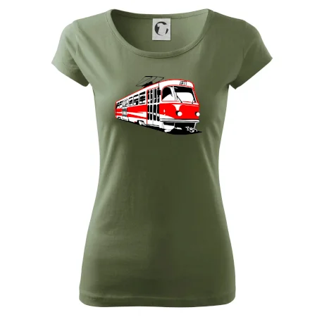 Tramvaj T3R barevná