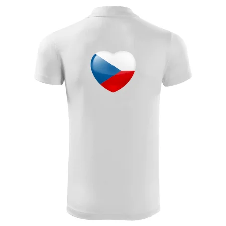 České srdce - vlajka