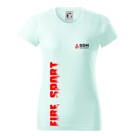 SDH nápis (oheň, firesport, název sboru - vlastní nápis)