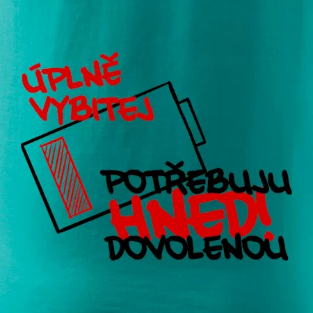 Úplně vybitej potřebuju hned dovolenou