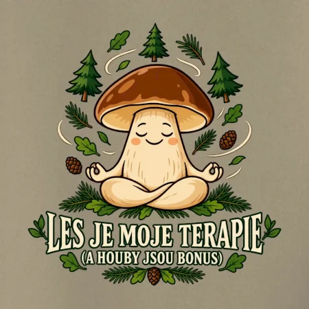 Les je moje terapie, houby jsou bonus