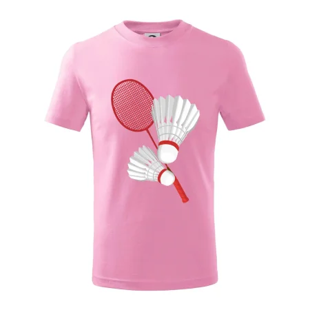 Badminton - pálka a košík