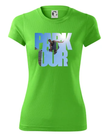 Parkour nápis nebe
