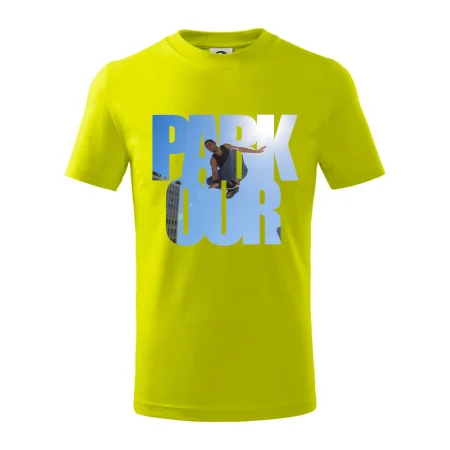 Parkour nápis nebe