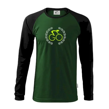 GO cyklista (fluo potisk)