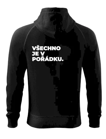 VŠECHNO JE V POŘÁDKU.