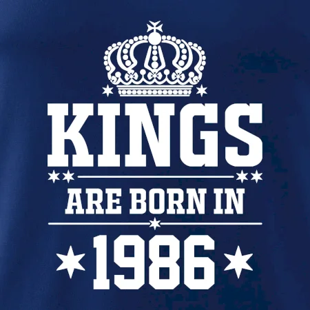Kings are born in 1986