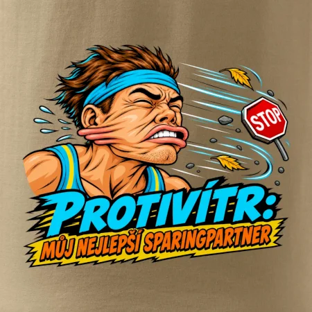 Běžecký protivítr můj sparingpartner