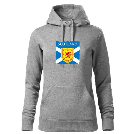 Skotská vlajka s erbem lva
