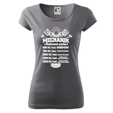 Mechanik - hodinová sazba