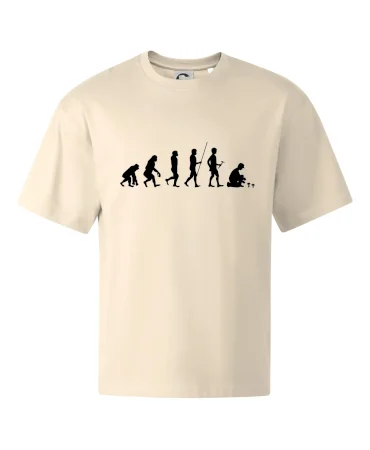 Evoluce houbař muž