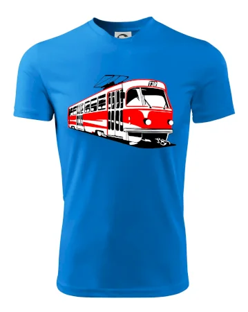 Tramvaj T3R barevná