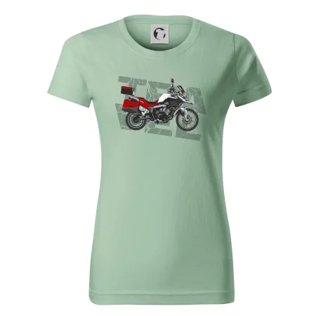Cestovní enduro červená