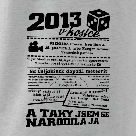 2013 v kostce