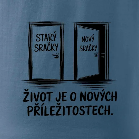Dveře  - starý sračky - nový sračky