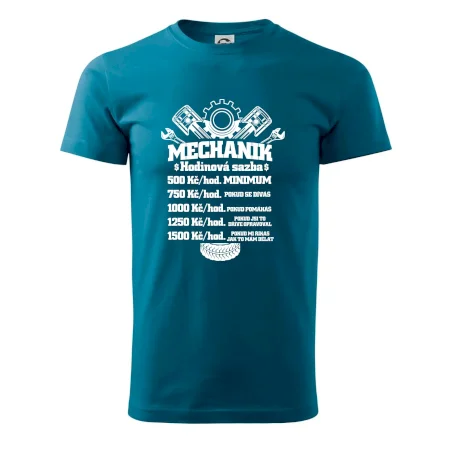 Mechanik - hodinová sazba