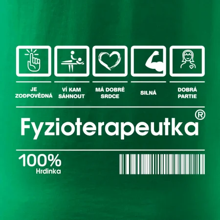 Čárový kód - Fyzioterapeutka