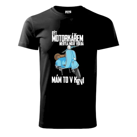 Být motorkářem nebyla moje volba skútr