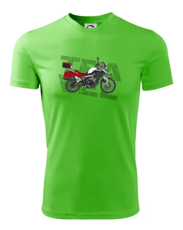 Cestovní enduro červená