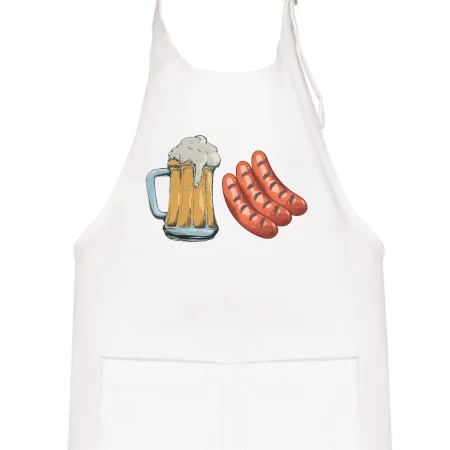 Pivo a klobása