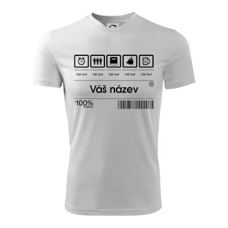 Čárový kód - Vlastní text