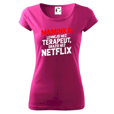 Maminka levnější než terapeut dražší než netflix