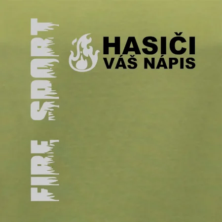 Hasiči REFLEXNÍ (oheň, Firesport, název sboru - vlastní nápis)