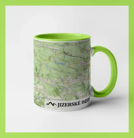Hrnek - Jizerské hory mapa