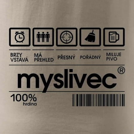 Čárový kód myslivec