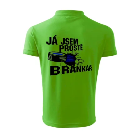 Ja jsem prostě brankář hokej
