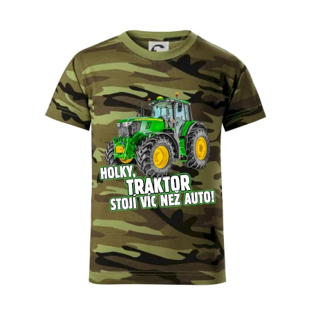 Holky, traktor stojí víc než auto