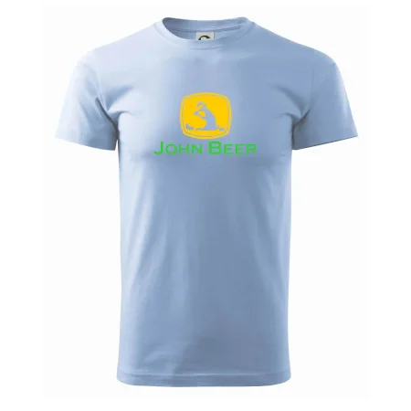 John Beer jelen s pivem