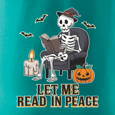 Let me read in peace