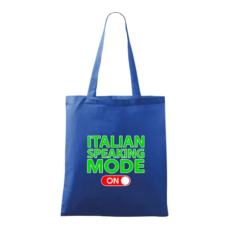 Italian speaking mode - ON