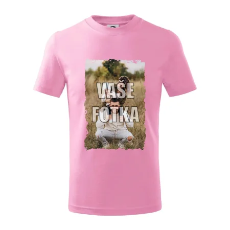 Triko s vlastní fotkou