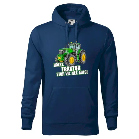 Holky, traktor stojí víc než auto