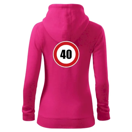 Dopravní značka - omezení rychlosti 40