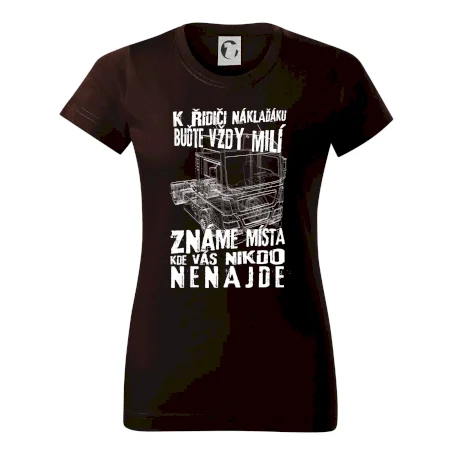 K řidiči náklaďáku buďte vždy milý