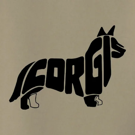 Corgi - nápis v těle