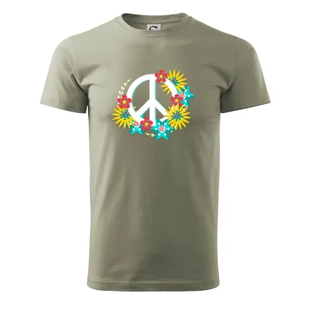 Peace symbol abstraktní