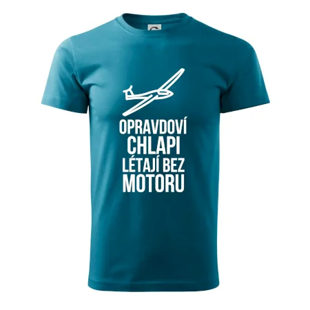 Opravdovi chlapi létají bez motoru