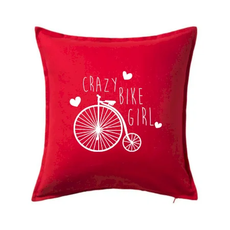 Crazy bike girl