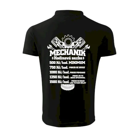 Mechanik - hodinová sazba