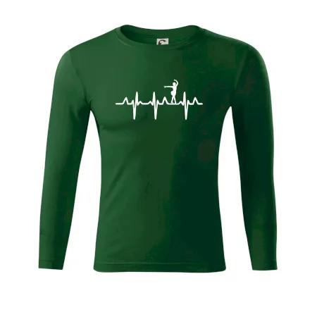 EKG tanečnice salsy