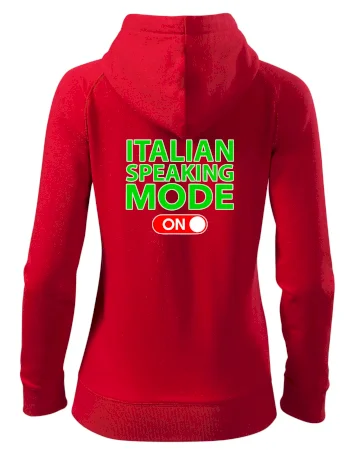 Italian speaking mode - ON
