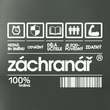 Čárový kód záchranář