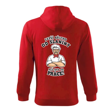 Lepší břicho od slaniny než hrb od práce