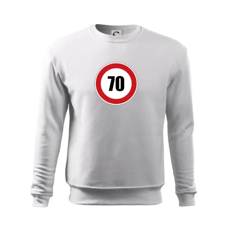 Dopravní značka - omezení rychlosti 70